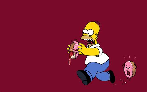 homer simpson donuts the simpsons 1440x900 wallpaper high
