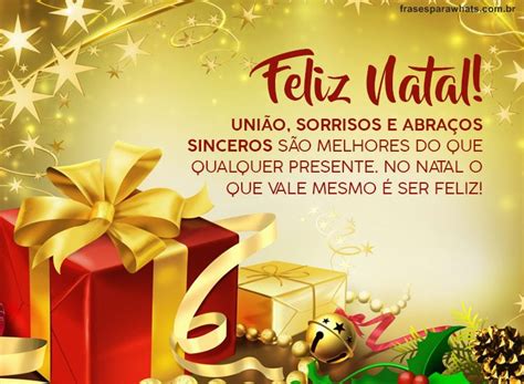 feliz natal amigos frases  whats