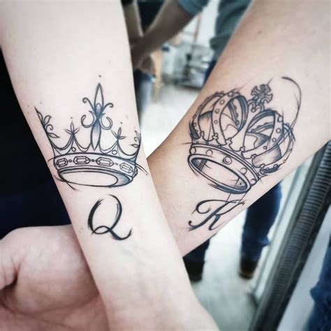 [updated] 44 Impressive King And Queen Tattoos June 2020 Queen