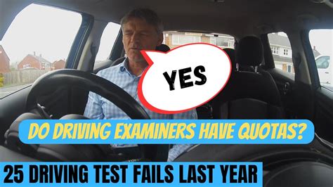25 driving test fails last year youtube