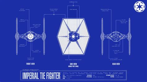 tie fighter blueprint  rework  rabisa