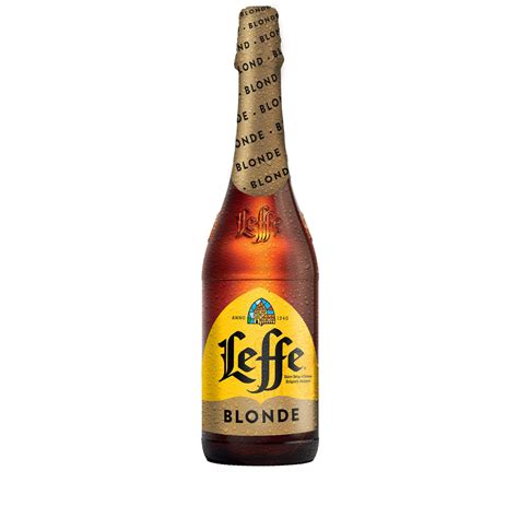 biere blonde leffe la bouteille de cl  prix carrefour
