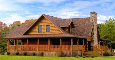log cabin house plans  wrap  porches wow wrap  porch blue ridge log cabin
