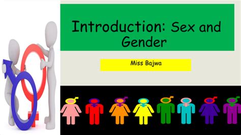 sex and gender teaching resources