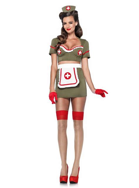 sexy pin up nurse costume