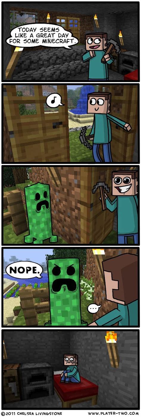 Haha I’m Sure A Lot Of People In Minecraft Can Relate To