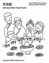 Chinese Year Coloring Pages Food Kids China Dragon Printables Colouring Color Printable Getdrawings Fun Years Dinner Parade Sheets Books sketch template