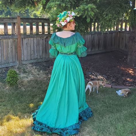 anne  green gables inspired edwardian gown foundations revealed