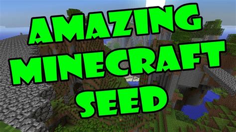 Amazing Seed Minecraft Xbox 360 Youtube