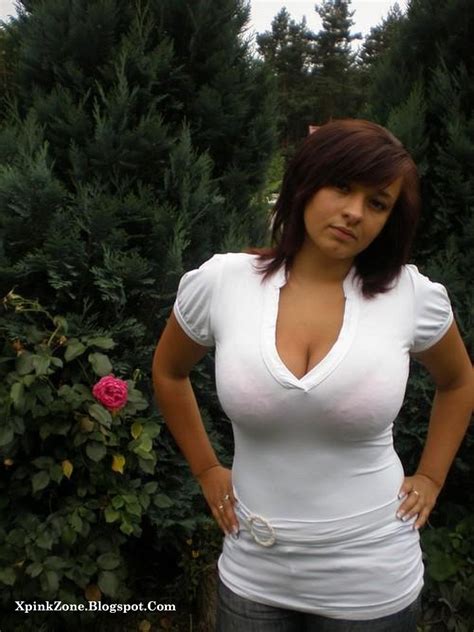Simply Hot And Sexy Girls Look Pretty Hot In Tight White Tops
