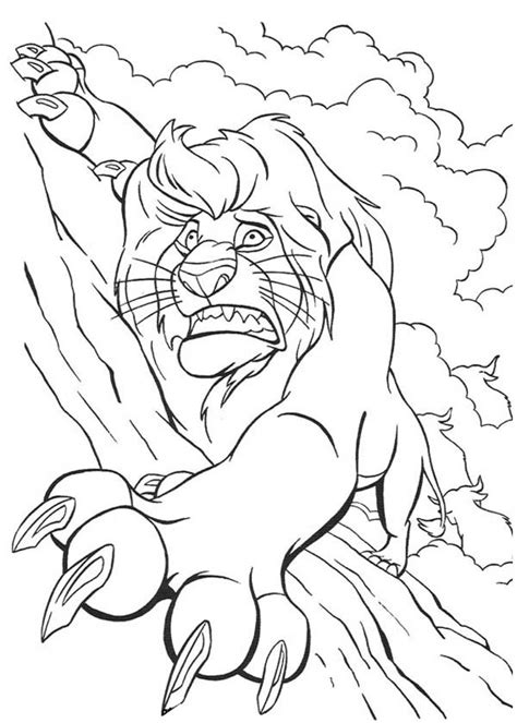 printable lion king coloring pages