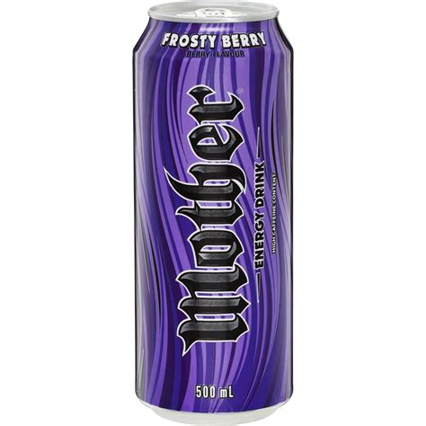 mother energy drink frosty berry  ml woolworths