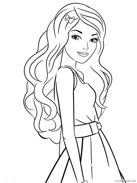 beautiful girl coloring pages  girls beautiful girl  printable