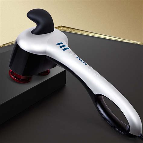 Soga 2x Deluxe Hand Held Infrared Percussion Massager With