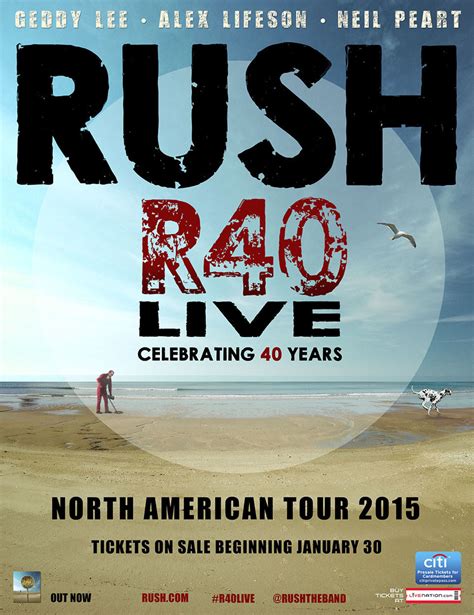 rush announce    anniversary