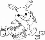 101coloring Bunnies sketch template