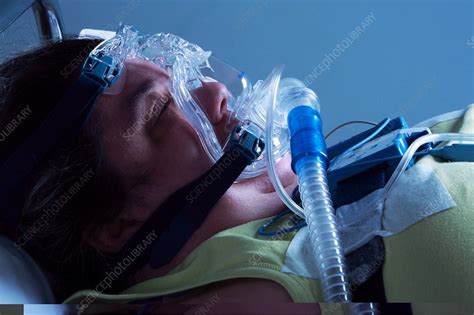 Sleep Apnoea Treatment Stock Image C013 8744 Science Photo Library