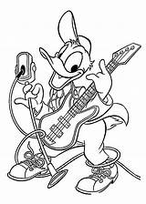 Coloring Musician Pages Donald Printable Kids источник 4kids раскраски sketch template