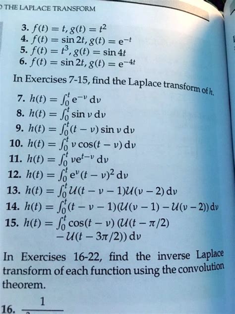 solved the laplace transform n 3 f t t g 2 4 f t sin 2t g