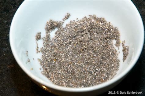 chia seeds soaked