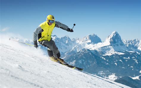 skiing sports hd wallpaper