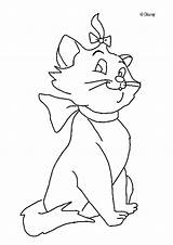 Marie Coloring Pages Cat Aristocats Disney Beautiful Kitten Print Girl Color Library Clipart Hellokids Online Popular Comments sketch template