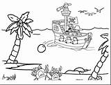 Ship Coloring Pirates Pirate Pages Getdrawings Drawing sketch template