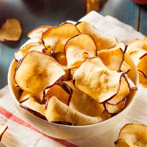 Easy Baked Apple Chips Healthy Homemade Snacks