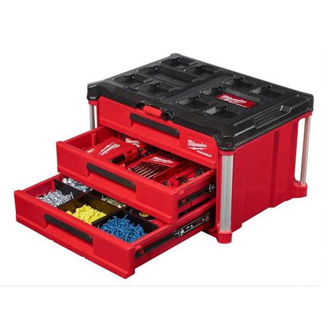 Milwaukee Packout Rolling Box And Xl Tool Box 48 22 8426 48 22 8429 The
