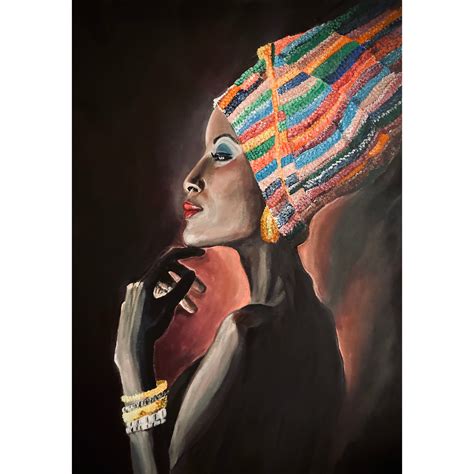 Купить картину Африканка в Москве от художника Мелещенко Алла