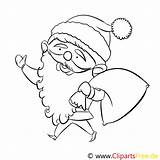 Weihnachtsmann Sack Malvorlage Drucken Schablone Malvorlagen Kinderbilder Geschenken Titel sketch template