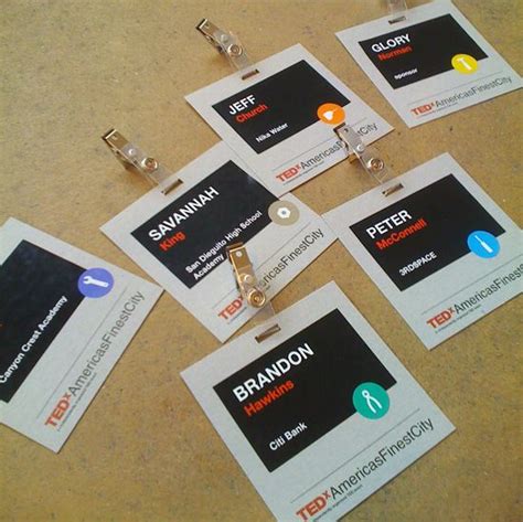 conference badges design event badges  tag design