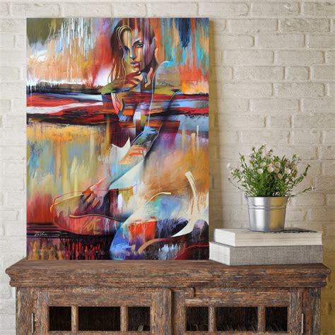 Buy Nude Abstract Beauty Girl Portrait Oil Painting
