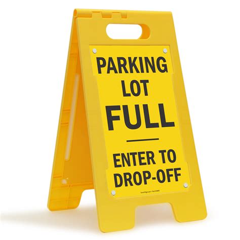 parking lot full signs  shipping  myparkingsign