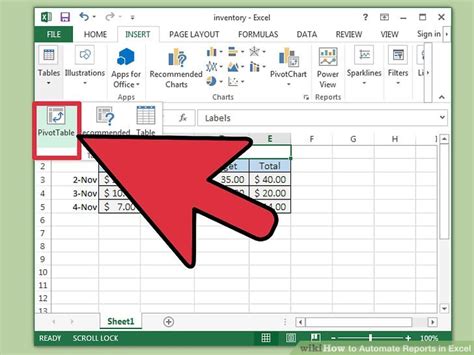 How To Automate Reports In Excel With Pictures Wikihow