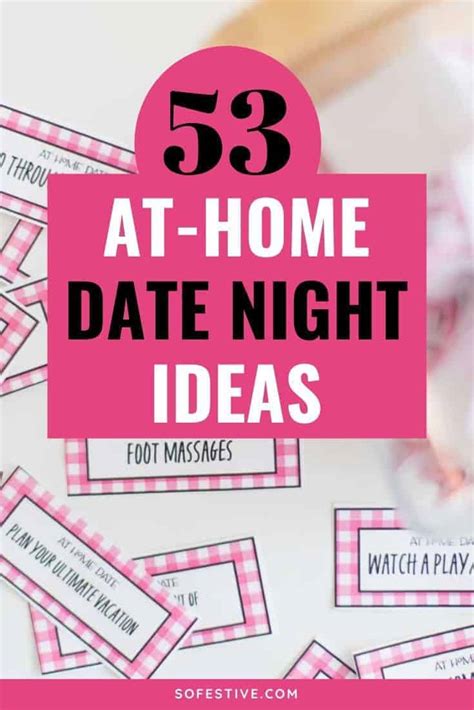53 At Home Date Night Ideas For 2022 Fun And Cheap
