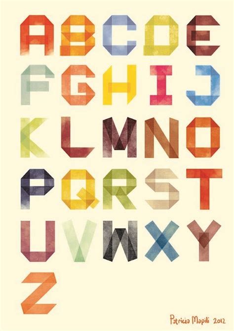 beautiful typography alphabet designs part  httpswww