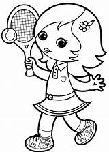 Tennisspielerin Malvorlagen Malvorlage Kostenlose Familie Schule sketch template
