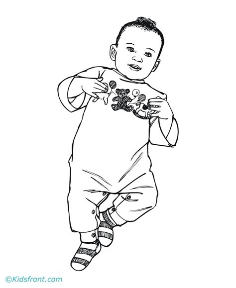 baby boy coloring pages coloring home