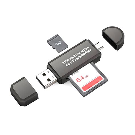 memory card reader mini usb  otg micro sdsdxc tf card reader adapter  pc