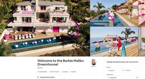 la casa de barbie disponible en airbnb