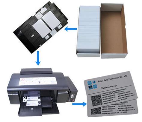 led display double side epson id card printer   rs  piece
