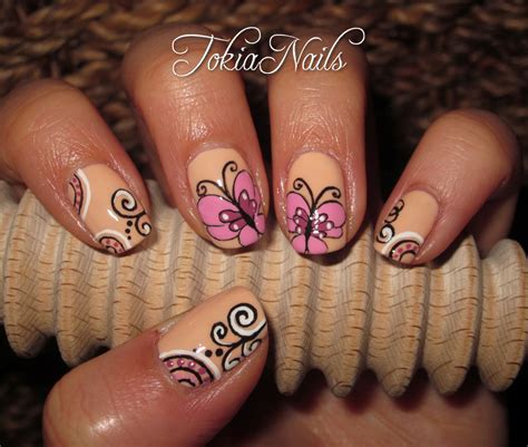 butterflies nailart nailpics nailartdesign nailpolish nails