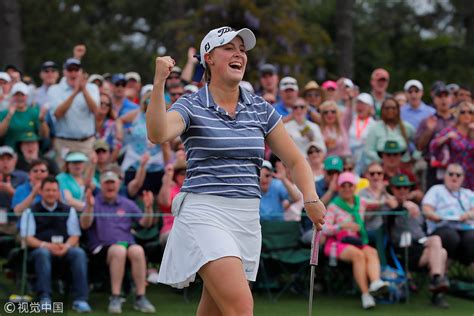 golf jennifer kupcho makes history as first woman to win at augusta cgtn