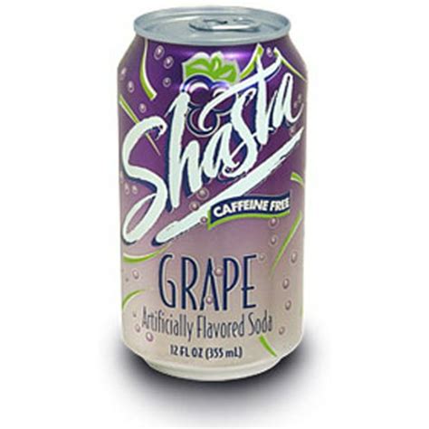 shasta grape soda  ounce cans pack   beverages walmartcom