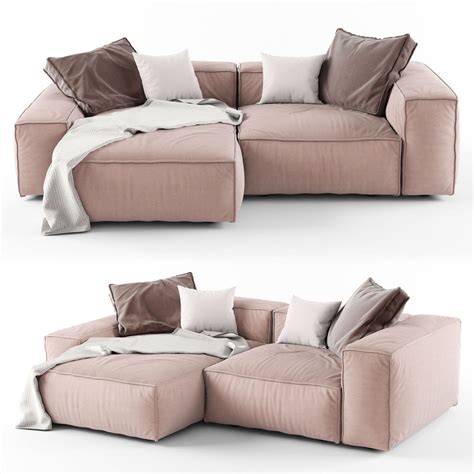 modern modular corner sofa   model cgtrader