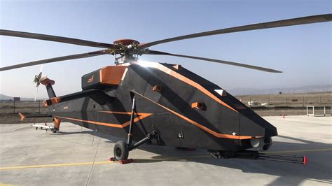 unmanned electric attack helicopter   tai   debut