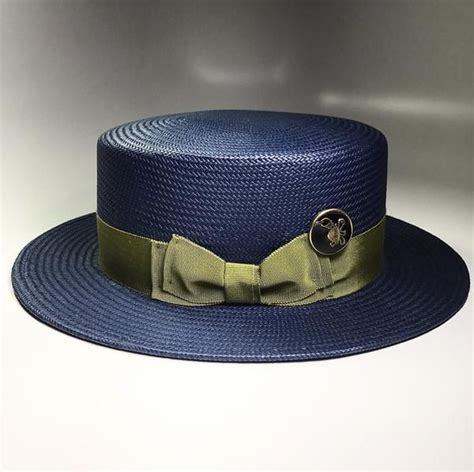 The Boatman Navy Lime In 2020 Hats For Men Mens Dress Hats Outfits