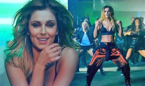 cheryl cole smoulders wearing just a bra in crazy sexy love music video