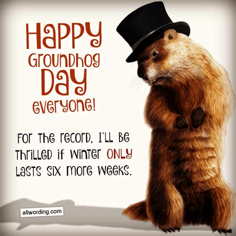 31 Ways To Wish Everyone A Happy Groundhog Day